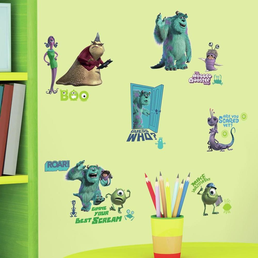 Monsters, Inc. Wall Decals Wall Decals RoomMates   