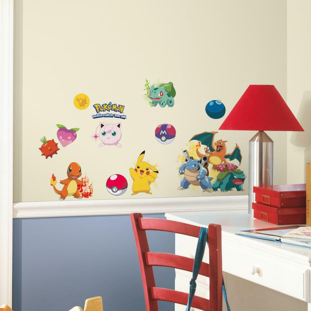 Iconic Pokemon Wall Decals Wall Decals RoomMates   