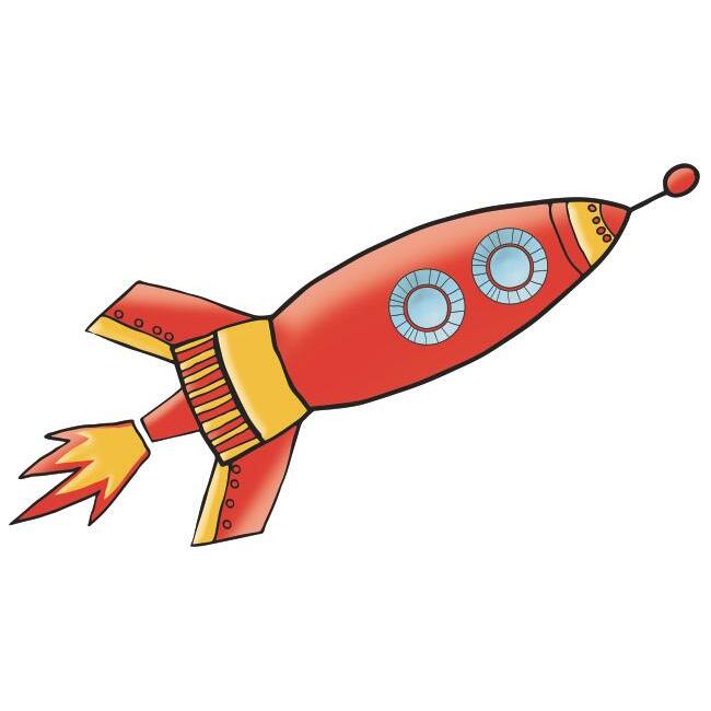 Rocket Giant Wall Decals Wall Decals RoomMates   