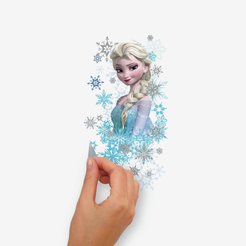 Disney Frozen Ice Palace ft. Elsa & Anna Giant Wall Decals With Glitter Wall Decals RoomMates   