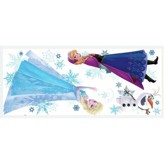 Frozen Elsa, Anna and Olaf Peel and Stick Wall Decals Wall Decals RoomMates   