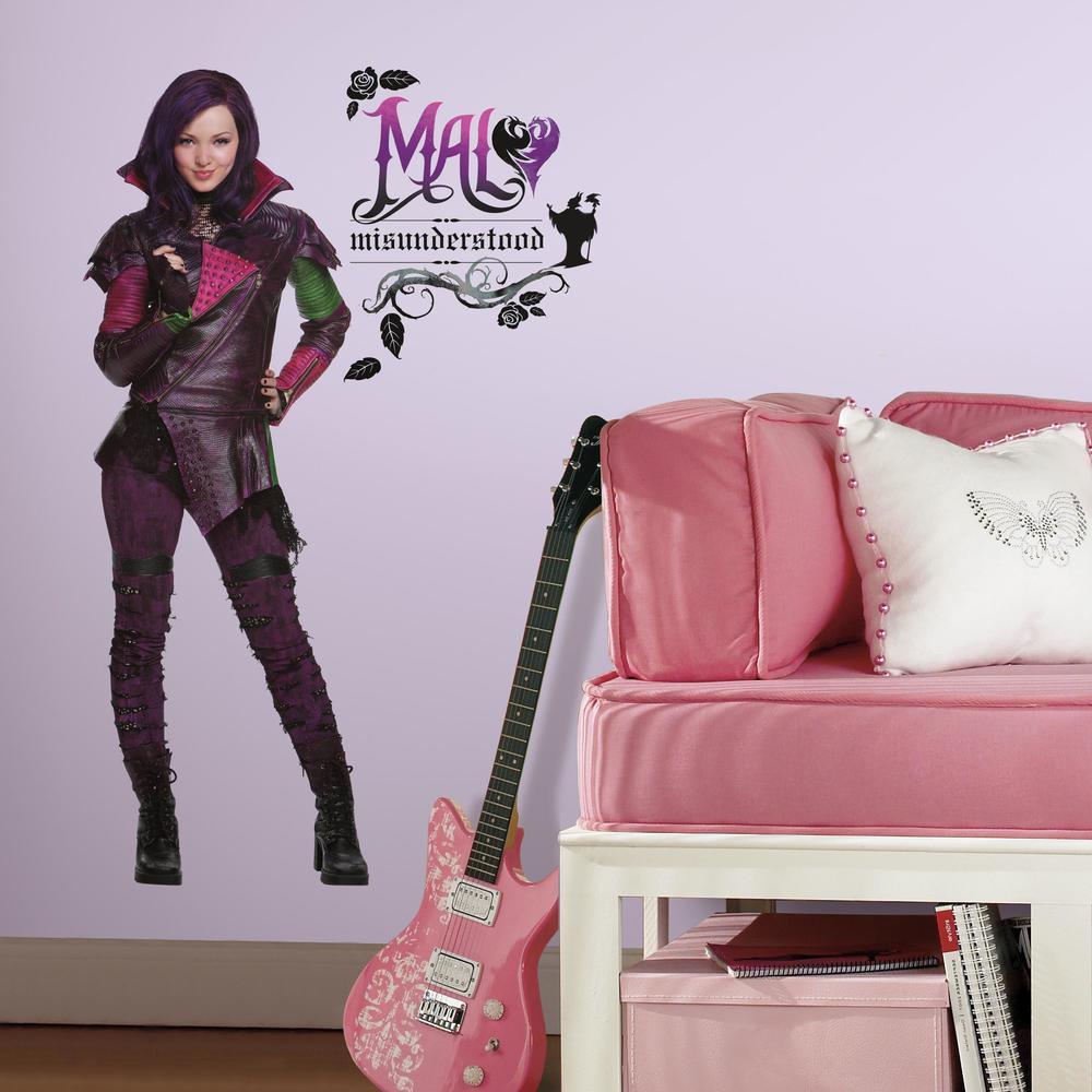 Descendants Mal Giant Wall Decals Wall Decals RoomMates   