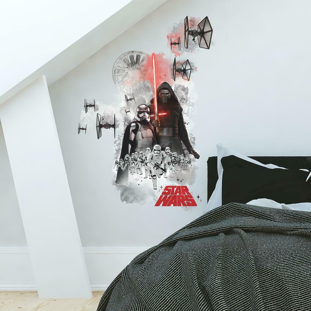 Star Wars: The Force Awakens Villain Giant Wall Graphic Wall Decals RoomMates   
