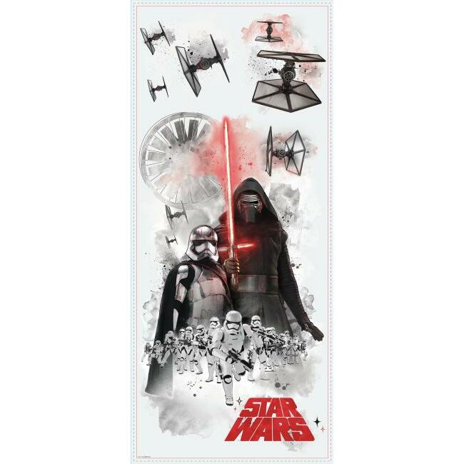 Star Wars: The Force Awakens Villain Giant Wall Graphic Wall Decals RoomMates   