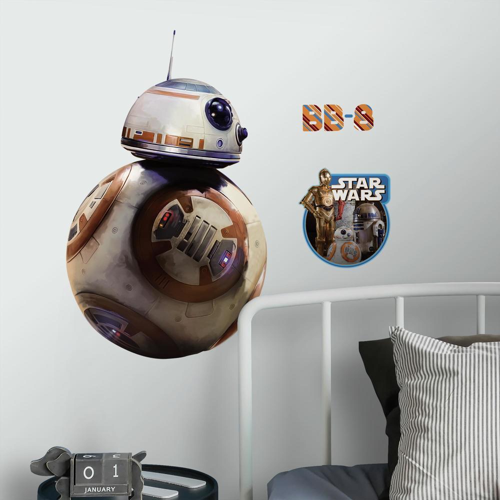 Star Wars: The Force Awakens BB-8 Giant Wall Decals Wall Decals RoomMates   