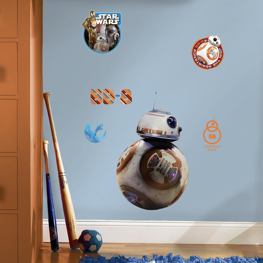 Star Wars: The Force Awakens BB-8 Giant Wall Decals Wall Decals RoomMates   