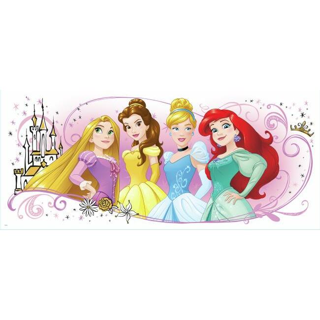 Disney Princess Friendship Adventures Giant Wall Graphic Wall Decals RoomMates   