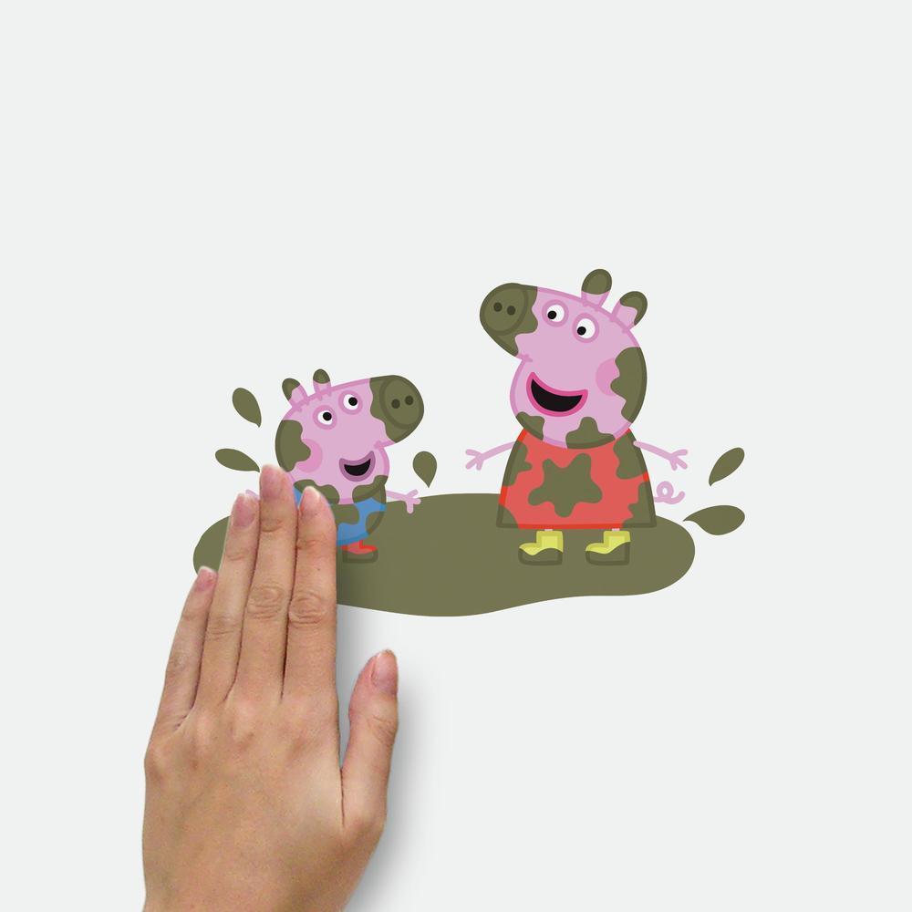 Peppa Pig Peel and Stick Wall Decals Wall Decals RoomMates   