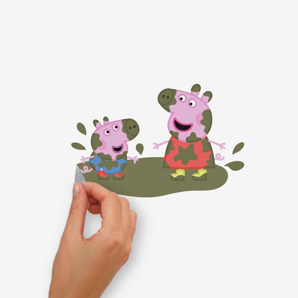 Peppa Pig Peel and Stick Wall Decals Wall Decals RoomMates   
