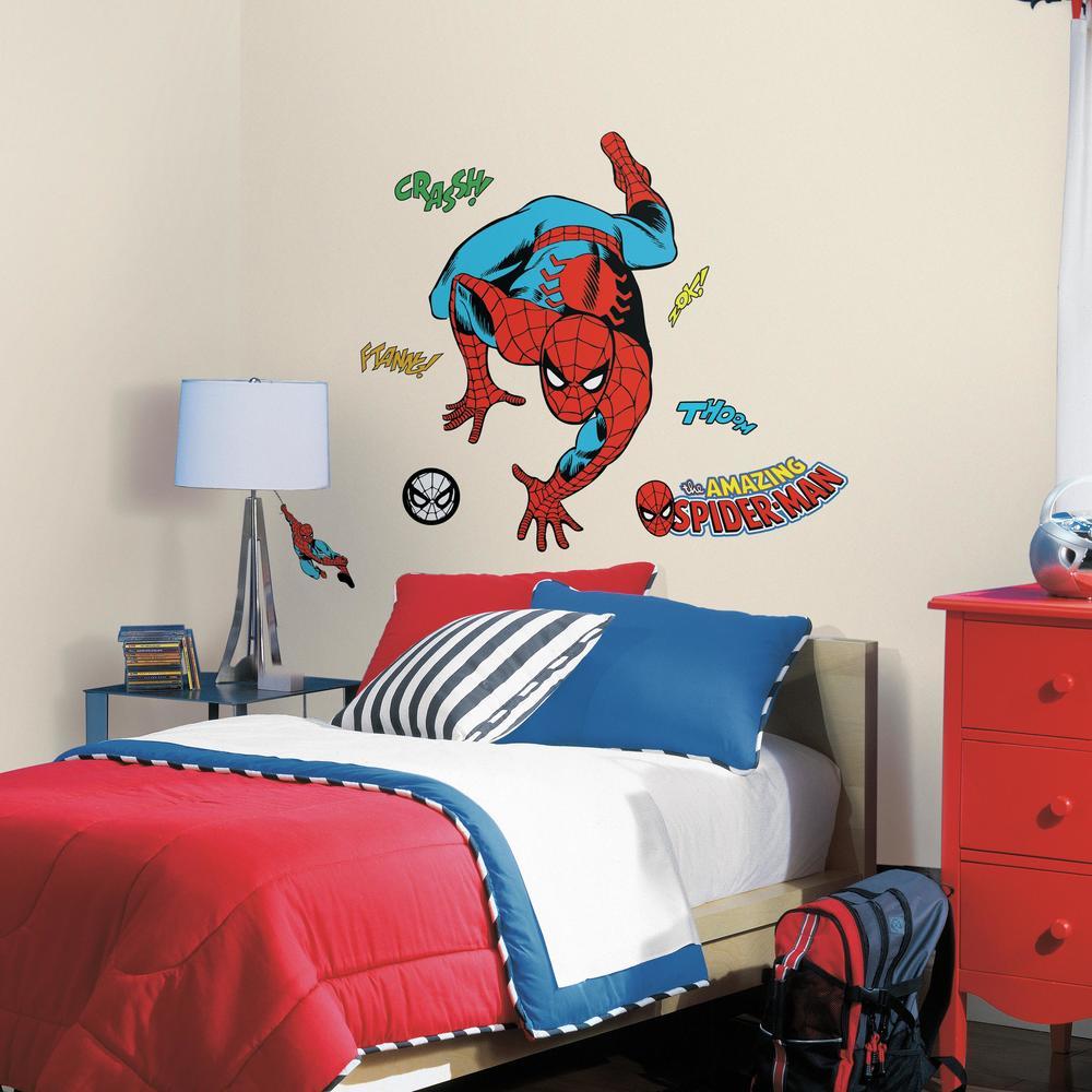 Classic Spider-Man Comic Giant Wall Decals Wall Decals RoomMates   