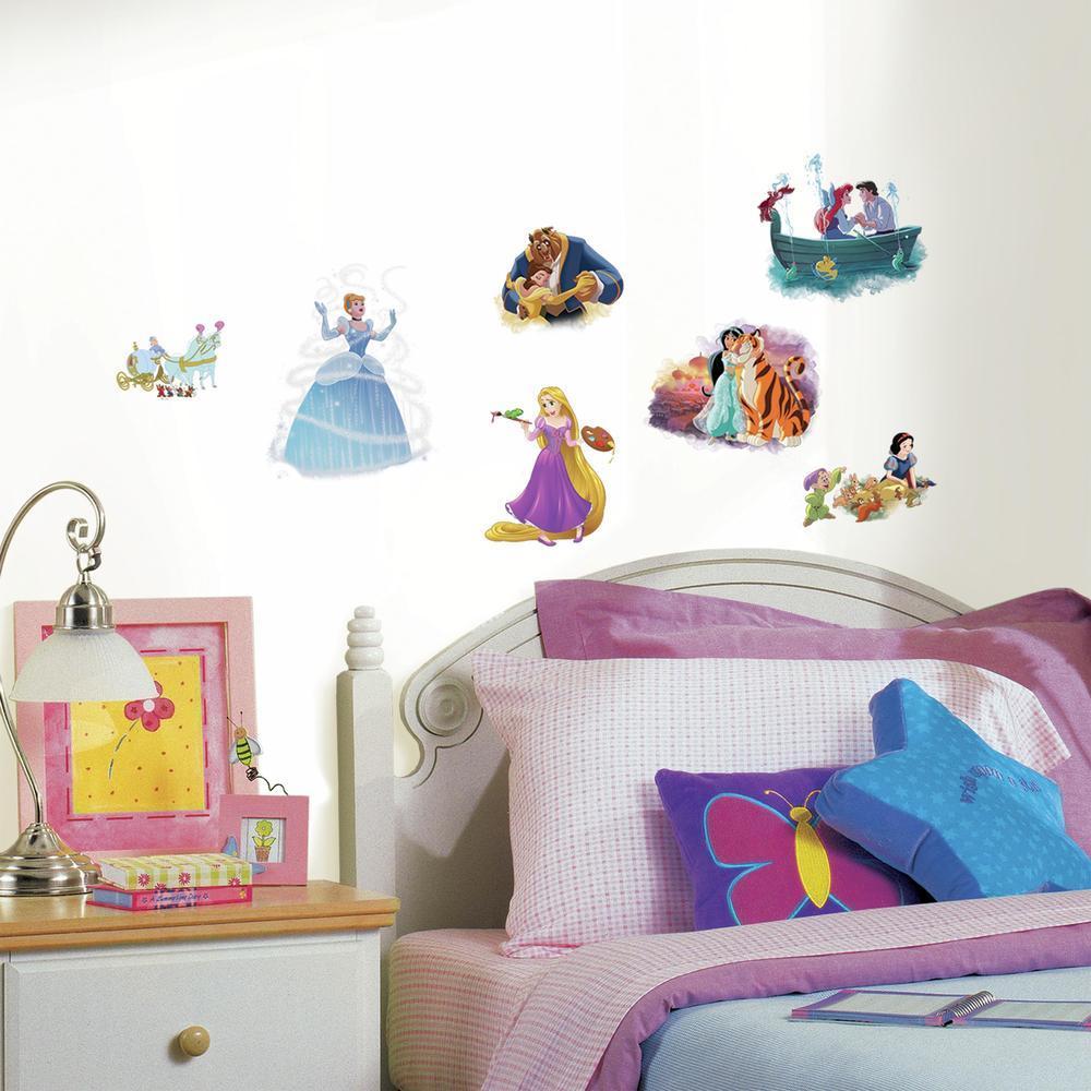 Disney Princess Dream Big Peel and Stick Wall Decals Wall Decals RoomMates   