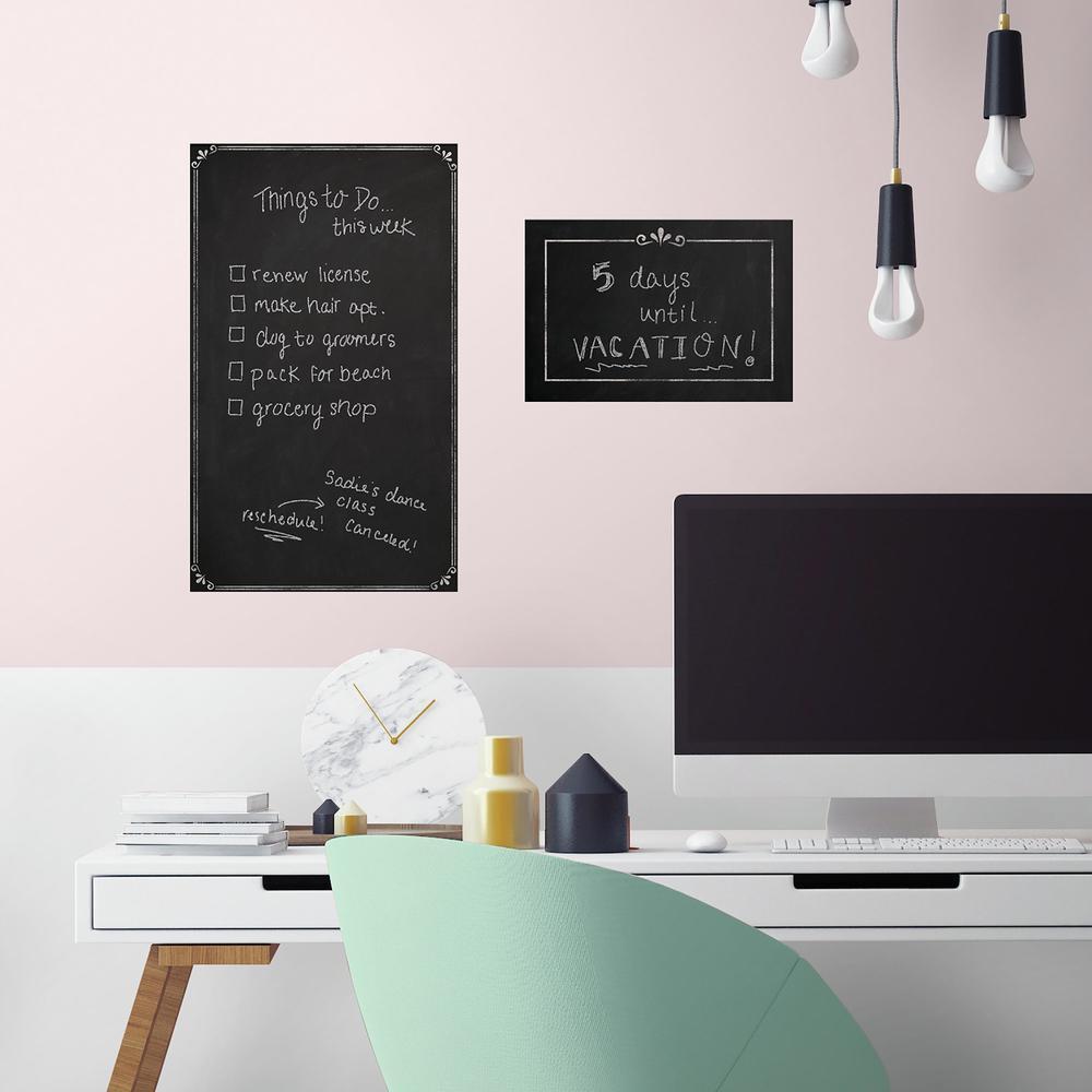 Decorative Chalkboard Giant Wall Decals Wall Decals RoomMates   