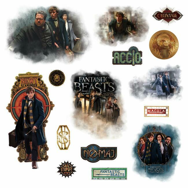 Fantastic Beasts and Where to Find Them Wall Decals Wall Decals RoomMates   