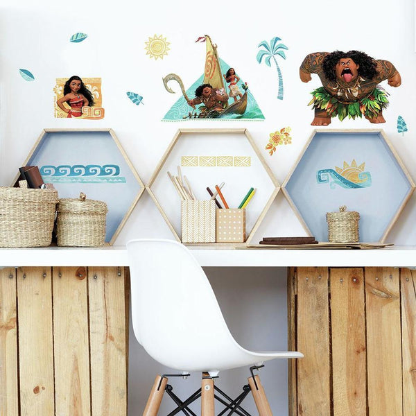 Disney Moana Peel and Stick Wall Decals RoomMates Decor