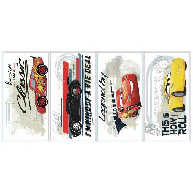 Cars 3 Racing Peel and Stick Wall Decals Wall Decals RoomMates   
