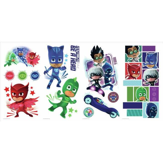 PJ Masks Peel and Stick Wall Decals Wall Decals RoomMates   