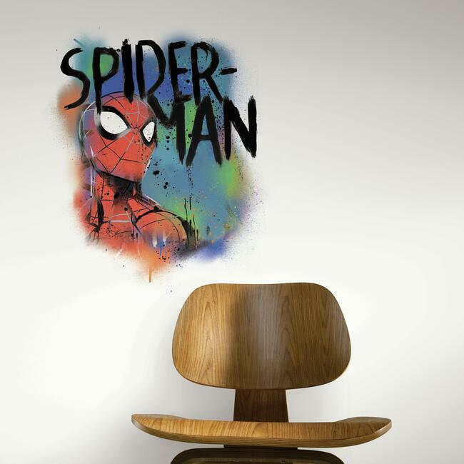 Spider-Man Classic Graffiti Giant Wall Decal Wall Decals RoomMates   