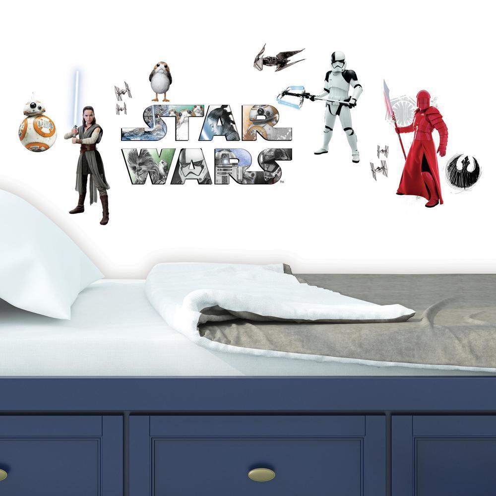 Star Wars VIII Peel and Stick Wall Decals Wall Decals RoomMates   