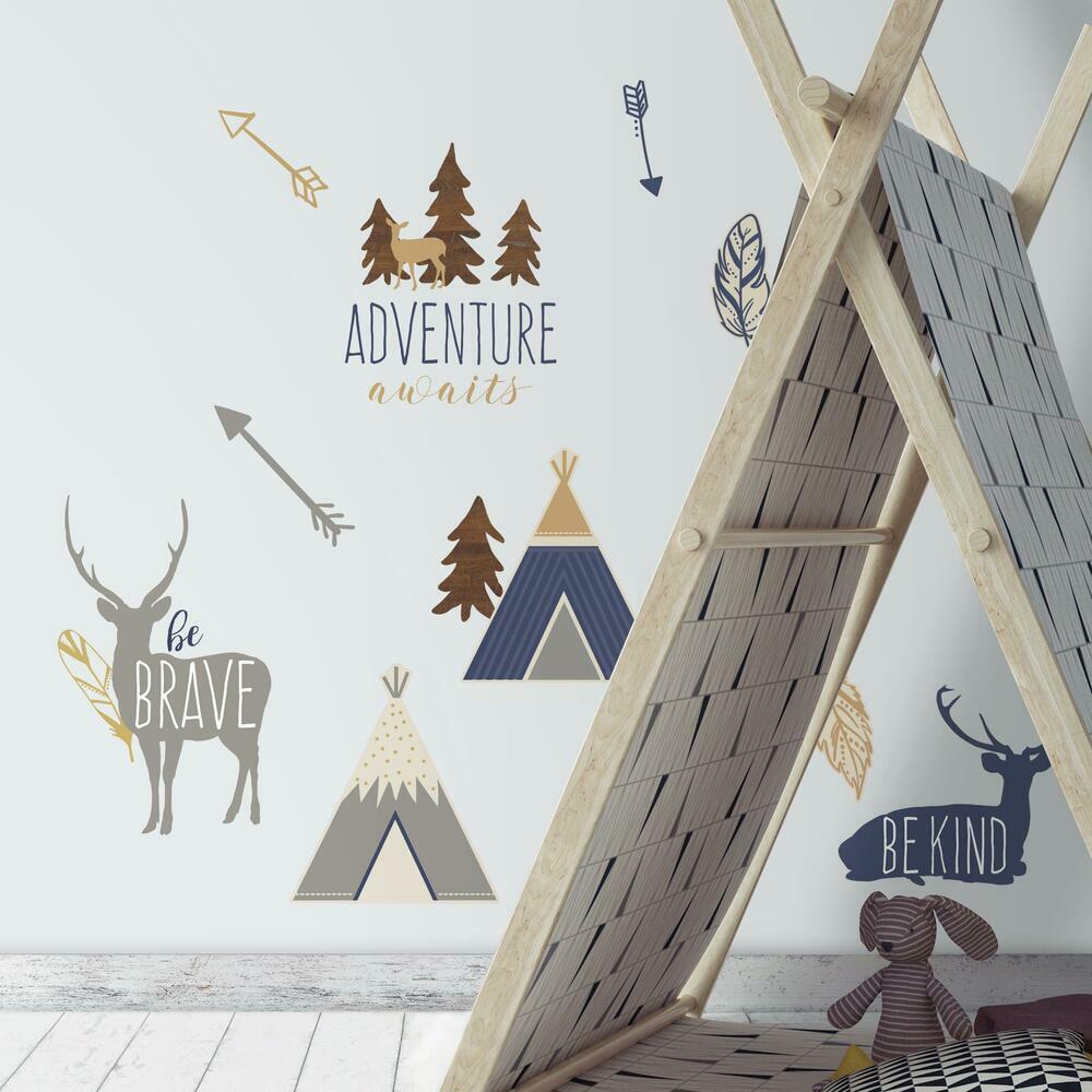 Adventure Awaits Animal Wall Decals Wall Decals RoomMates   