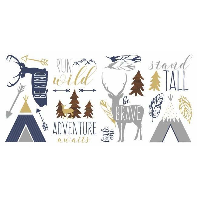 Adventure Awaits Animal Wall Decals Wall Decals RoomMates   