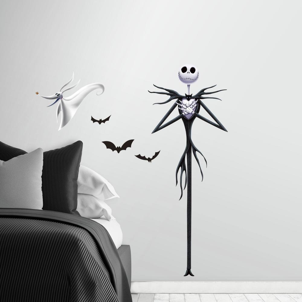 The Nightmare Before Christmas Jack Peel and Stick Giant Wall Decals Wall Decals RoomMates   