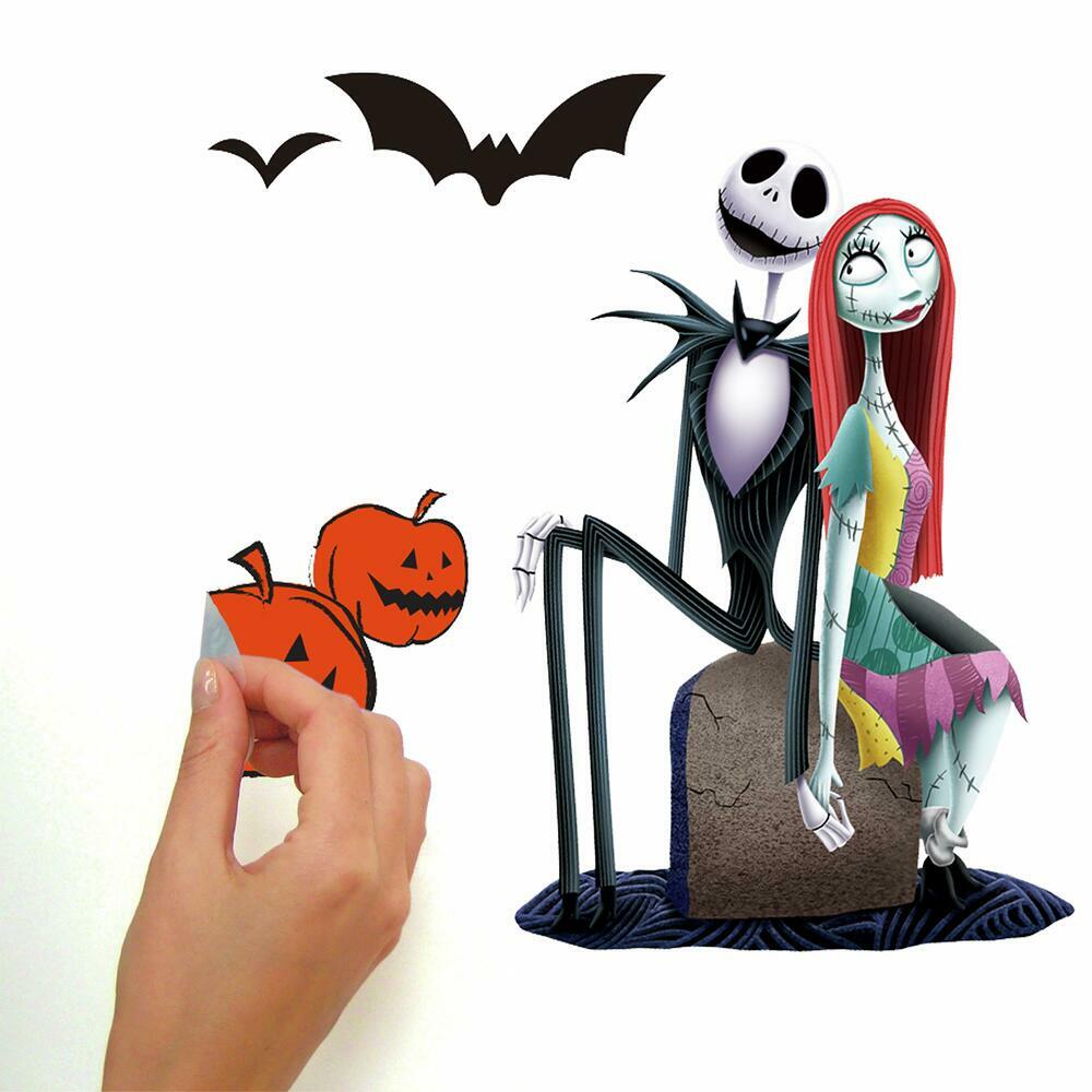The Nightmare Before Christmas Peel and Stick Wall Decals Wall Decals RoomMates   