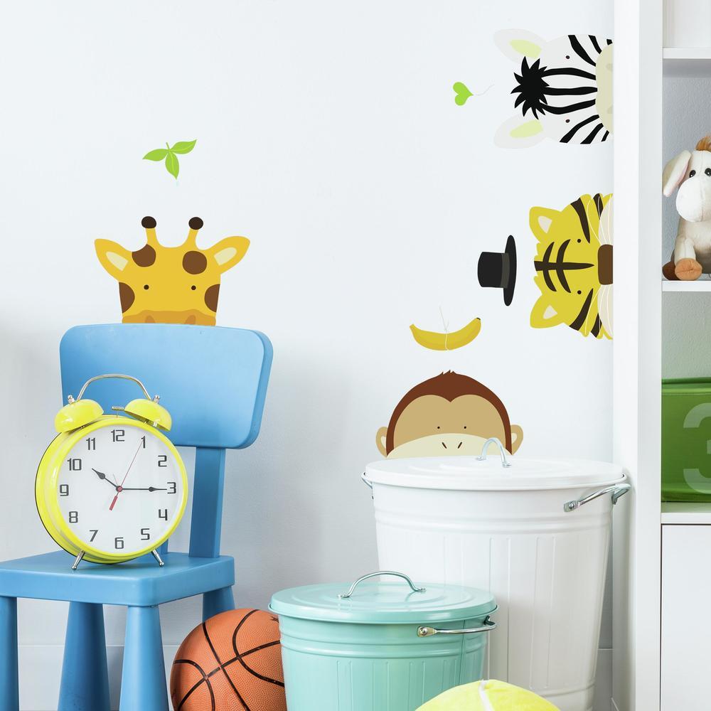 Zoo Peel and Stick Wall Decals Wall Decals RoomMates   