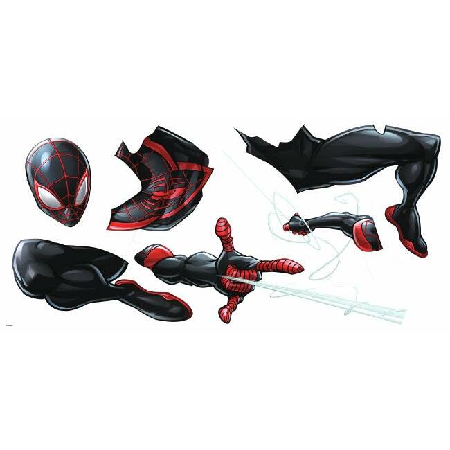 Spider-Man Miles Morales Peel and Stick Giant Wall Decals Wall Decals RoomMates   