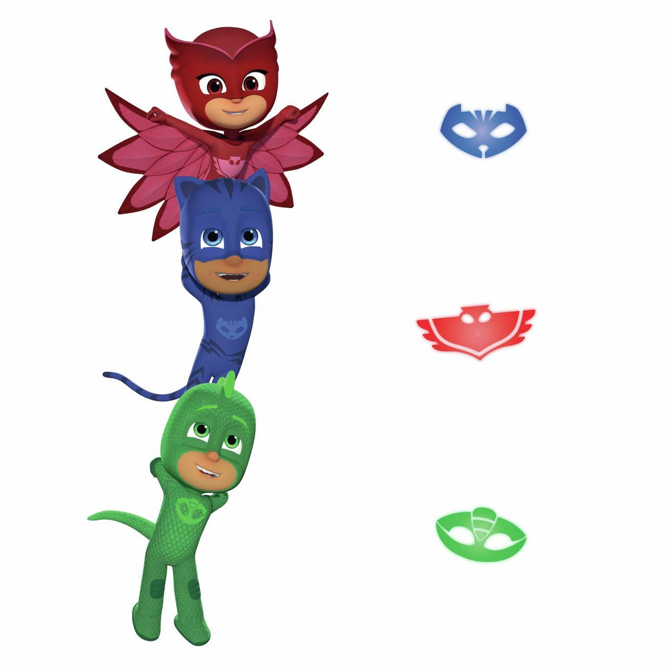 PJ Masks Superheroes Peel and Stick Giant Wall Decals Wall Decals RoomMates   