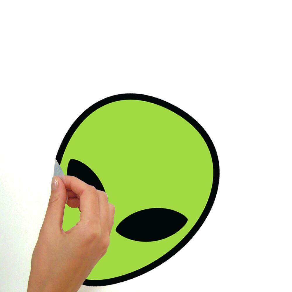 Alien Martian Peel and Stick Giant Wall Decals Wall Decals RoomMates   