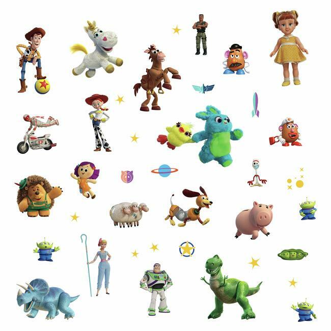 Toy Story 4 Peel and Stick Wall Decals Wall Decals RoomMates   