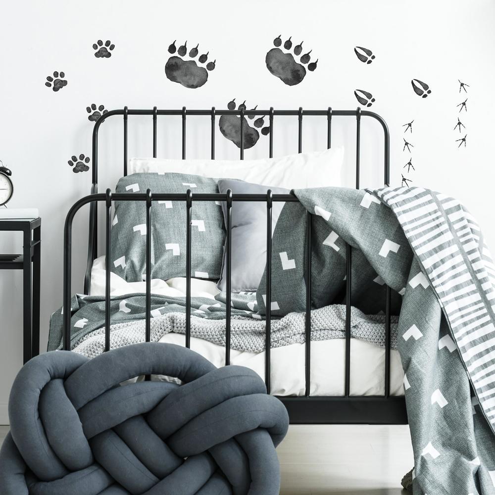 Animal Tracks Peel and Stick Wall Decals Wall Decals RoomMates   