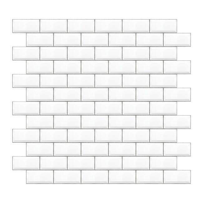 Subway Tile Peel and Stick Giant Wall Decals Wall Decals RoomMates   