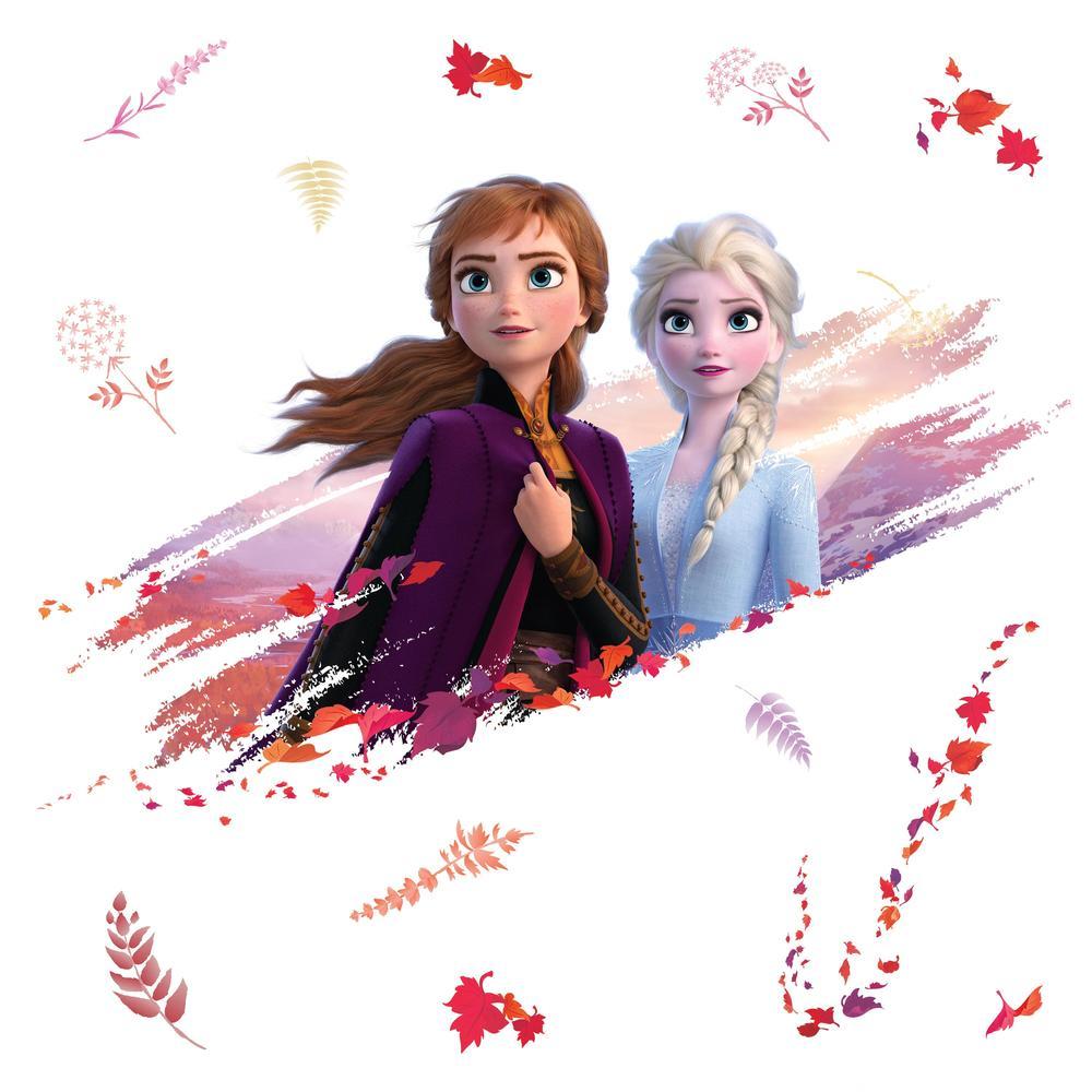 Disney Frozen 2 Anna and Elsa Giant Wall Decals Wall Decals RoomMates   