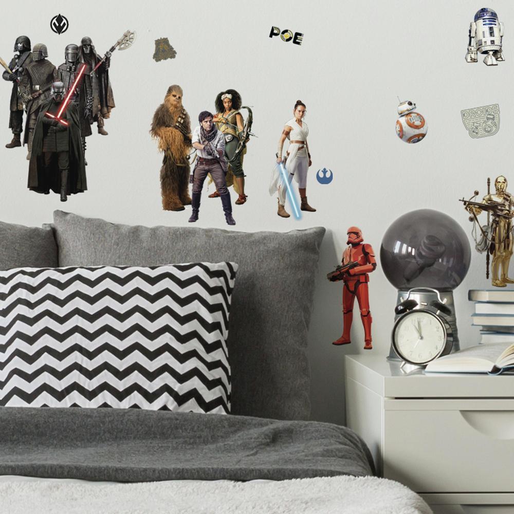 Star Wars: The Rise of Skywalker Peel and Stick Wall Decals Wall Decals RoomMates   
