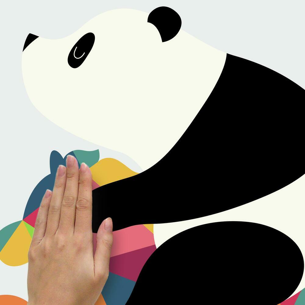 Andy Westface Panda Nursery Peel and Stick Giant Wall Decals Wall Decals RoomMates   