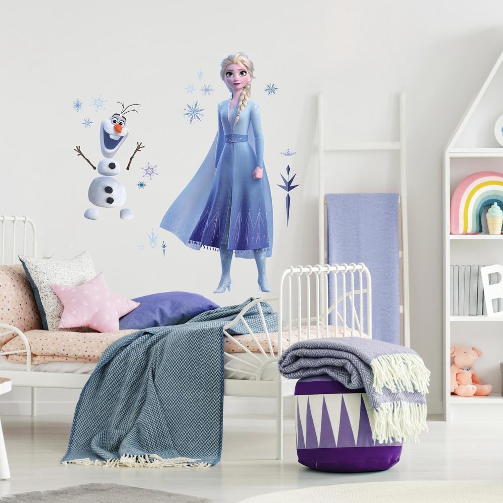 Disney Frozen 2 Elsa and Olaf Giant Wall Decals Wall Decals RoomMates   