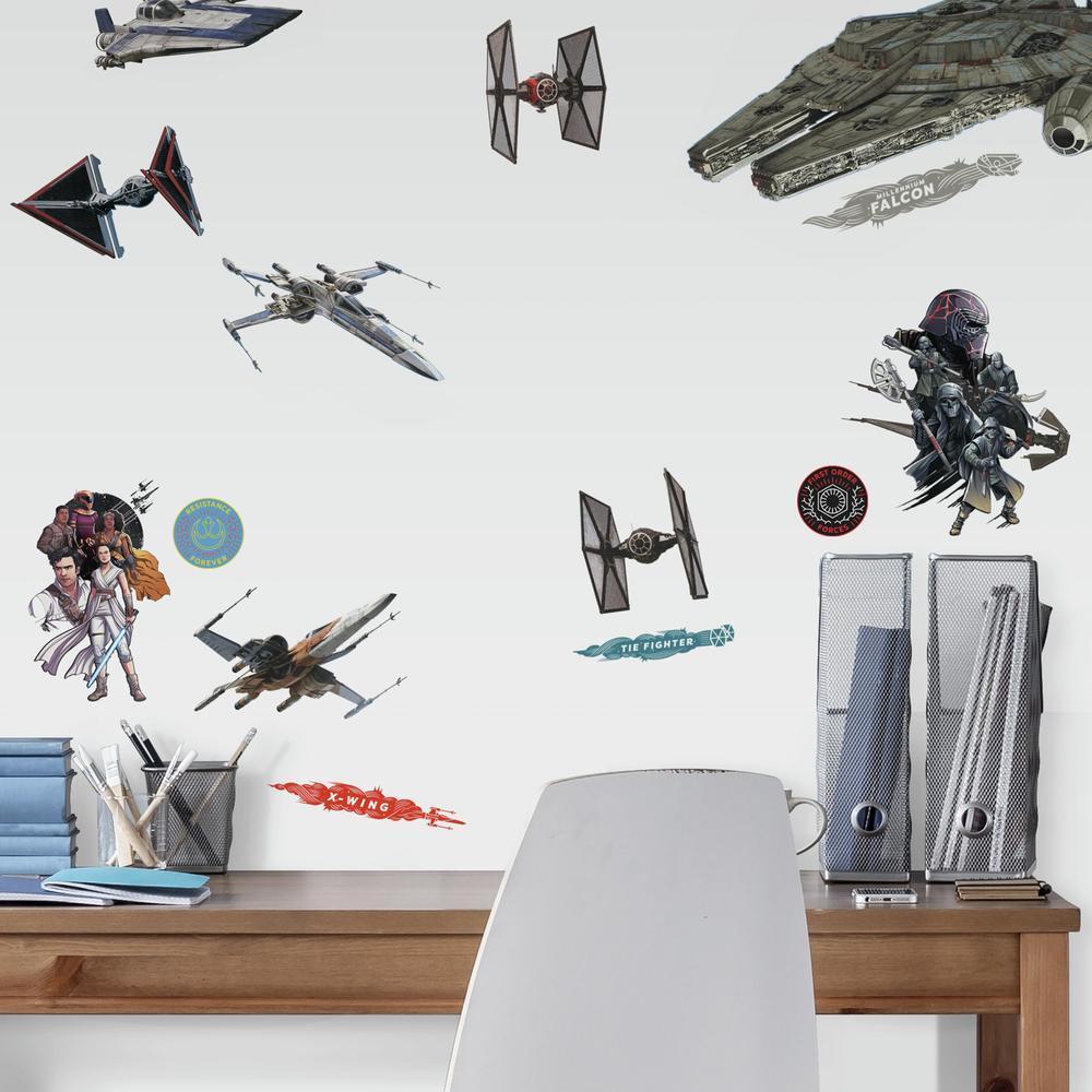 Star Wars: The Rise of Skywalker Galactic Ships Wall Decals Wall Decals RoomMates   