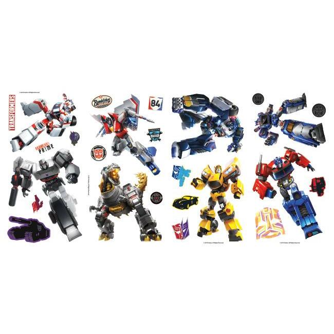 Transformers All Time Favorites Peel and Stick Wall Decals Wall Decals RoomMates   