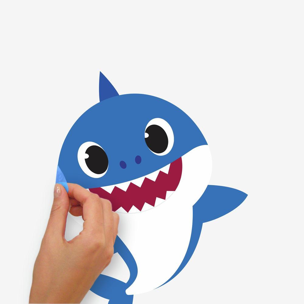 Baby Shark Peel and Stick Wall Decals Wall Decals RoomMates   