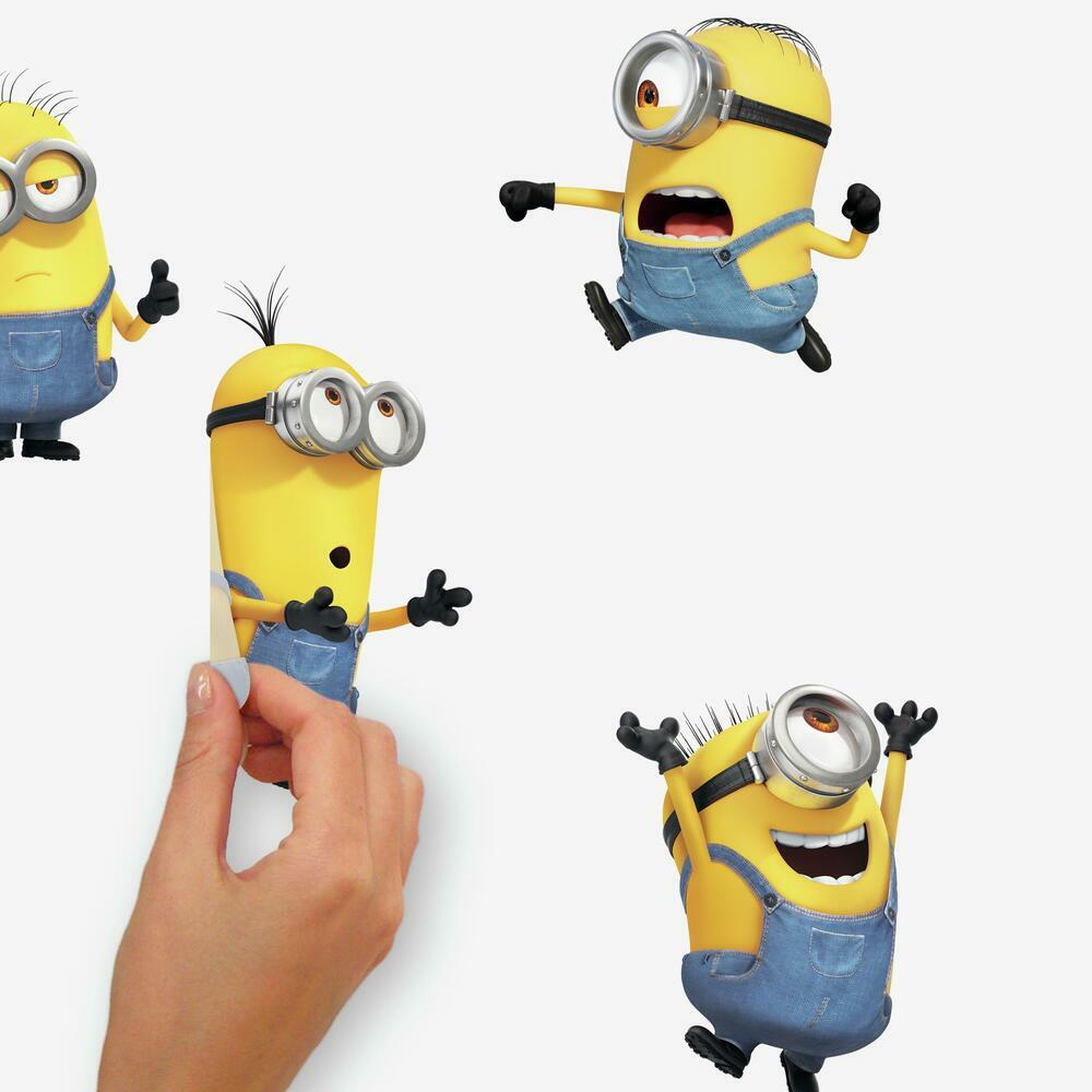 Minions: The Rise of Gru  Peel and Stick Wall Decals Wall Decals RoomMates   