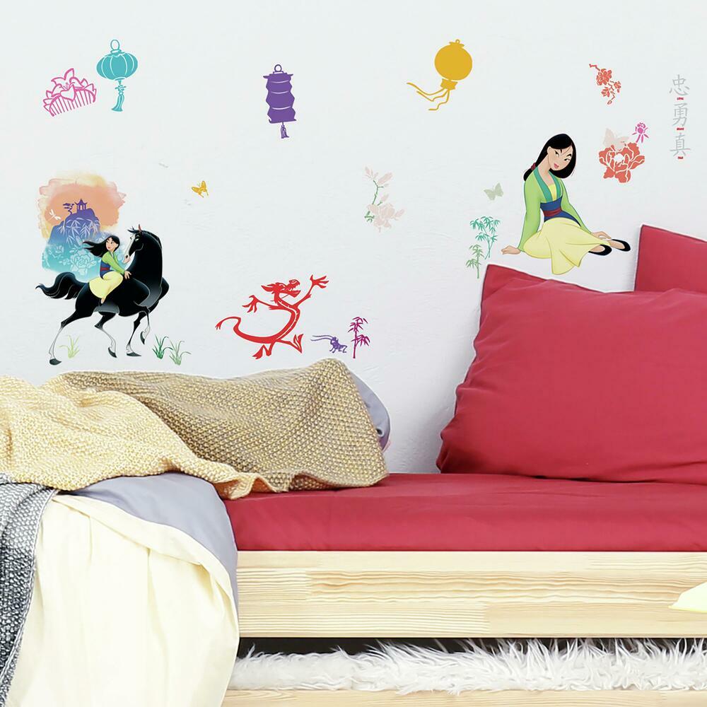 Mulan Peel and Stick Wall Decals Wall Decals RoomMates   