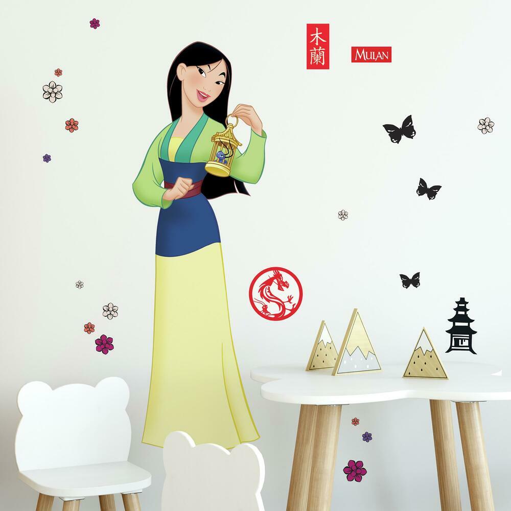Mulan Peel and Stick Giant Wall Decals Wall Decals RoomMates   