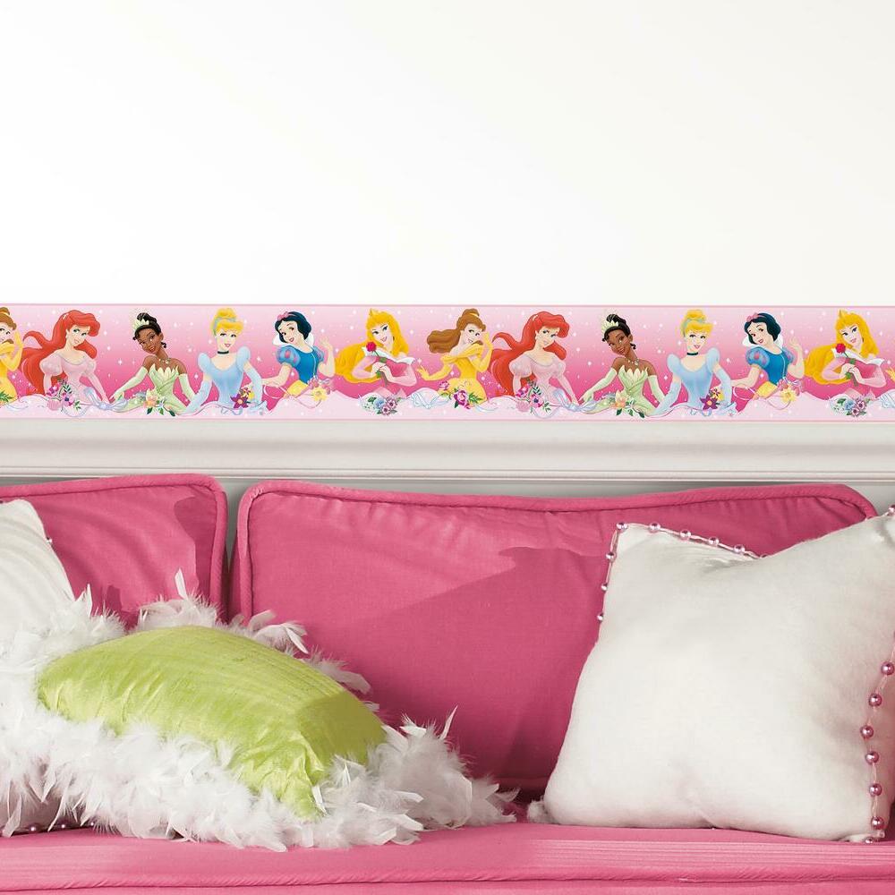Disney Princess Dream From the Heart Peel and Stick Border Peel and Stick Borders RoomMates   