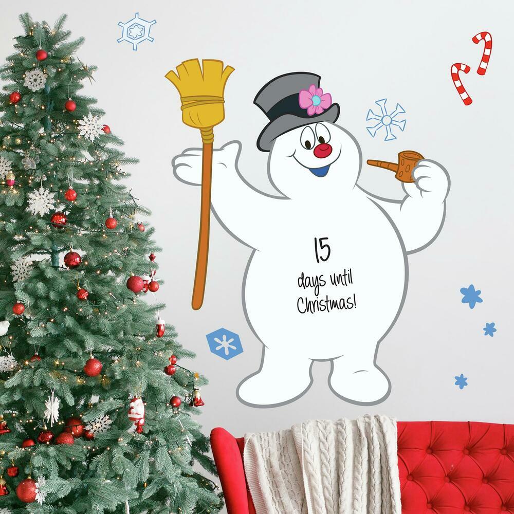 Frosty the Snowman Dry Erase Peel and Stick Giant Wall Decals Wall Decals RoomMates   