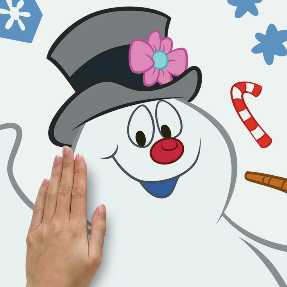 Frosty the Snowman Dry Erase Peel and Stick Giant Wall Decals Wall Decals RoomMates   