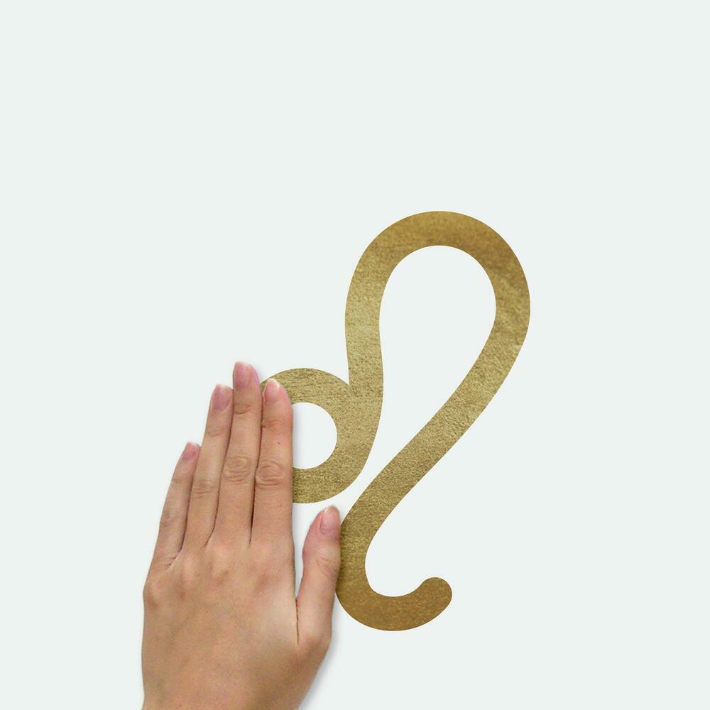 Metallic Zodiac Peel and Stick Giant Wall Decals Wall Decals RoomMates   