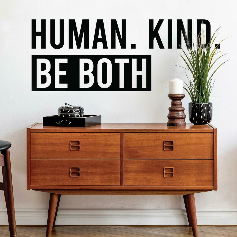 Human Kind Peel and Stick Wall Decals Wall Decals RoomMates   