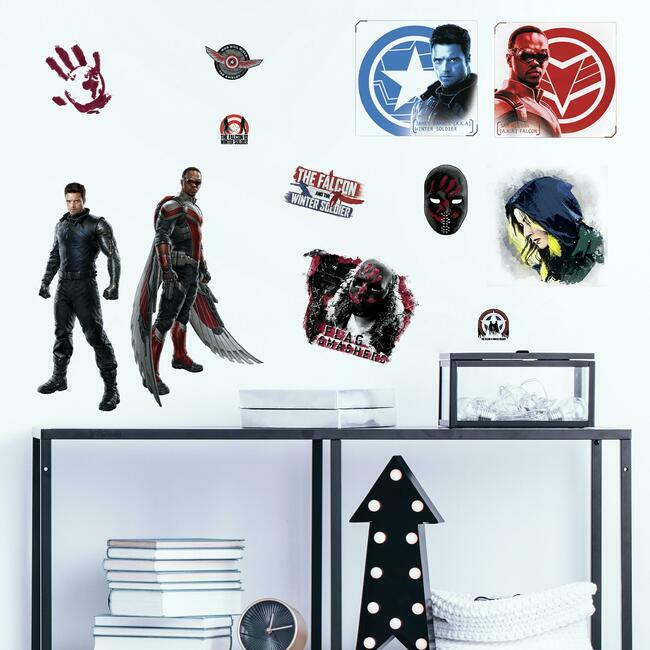 Falcon And The Winter Soldier Peel and Stick Wall Decals Wall Decals RoomMates   