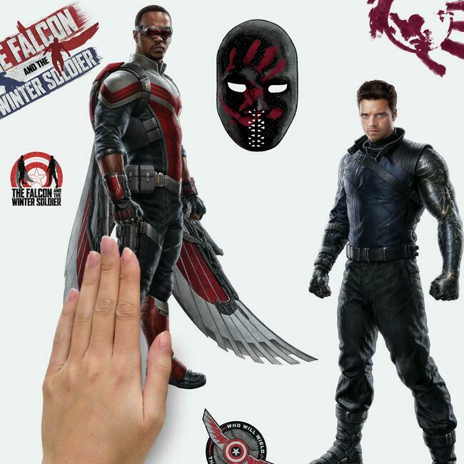 Falcon And The Winter Soldier Peel and Stick Wall Decals Wall Decals RoomMates   